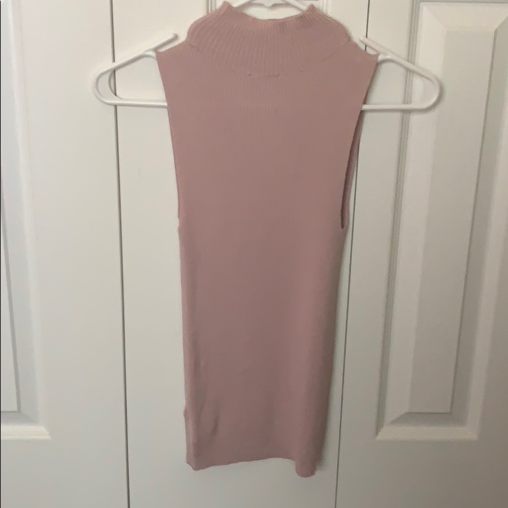 Express pale pink choker top. Excellent Condition! - Picture 5 of 6
